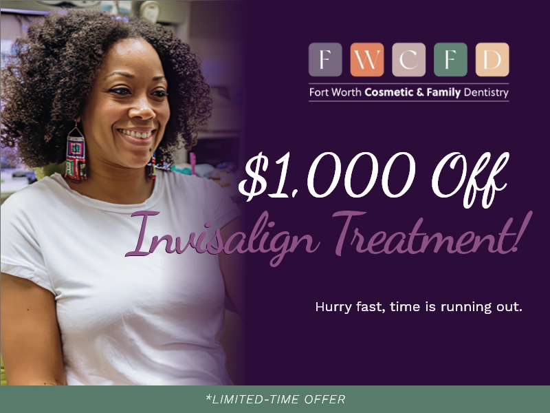 $1000 Off Invisalign Treatment!